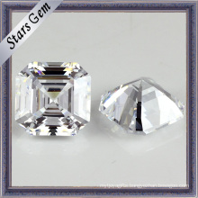 Write Gemstone Assacher Cut Cubic Zirconia